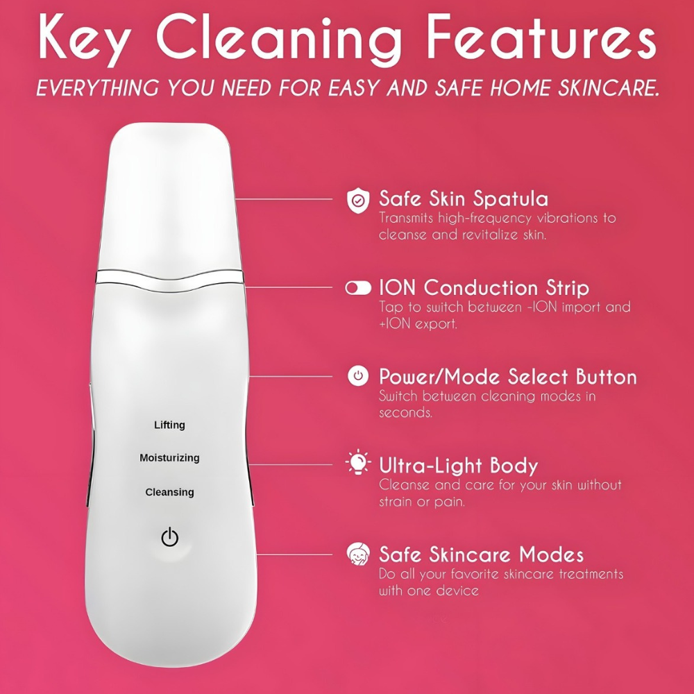 Velora Ultrasonic Skin Scrubber