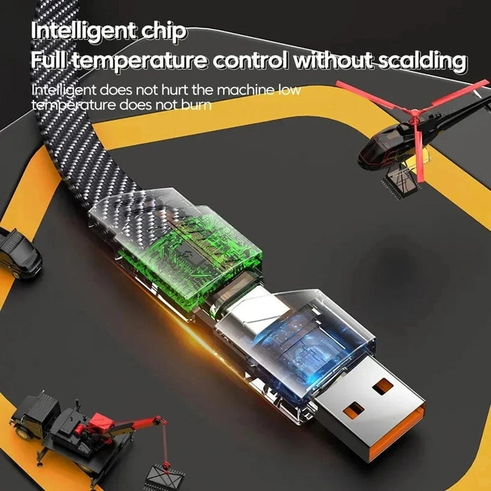 Velora 4-in-1 Fast Charging Cable | Multi-Charge Cable 65W