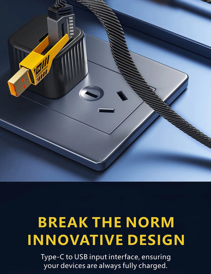 Velora 4-in-1 Fast Charging Cable | Multi-Charge Cable 65W